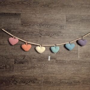 Colorful Heart Garland